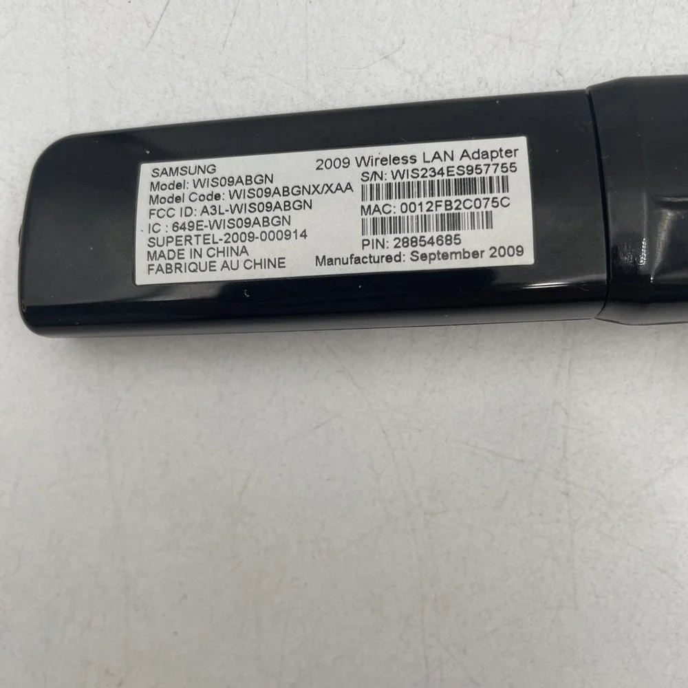 Genuine Samsung WIS09ABGN 2009 Smart TV Wireless WiFi LAN Adapter